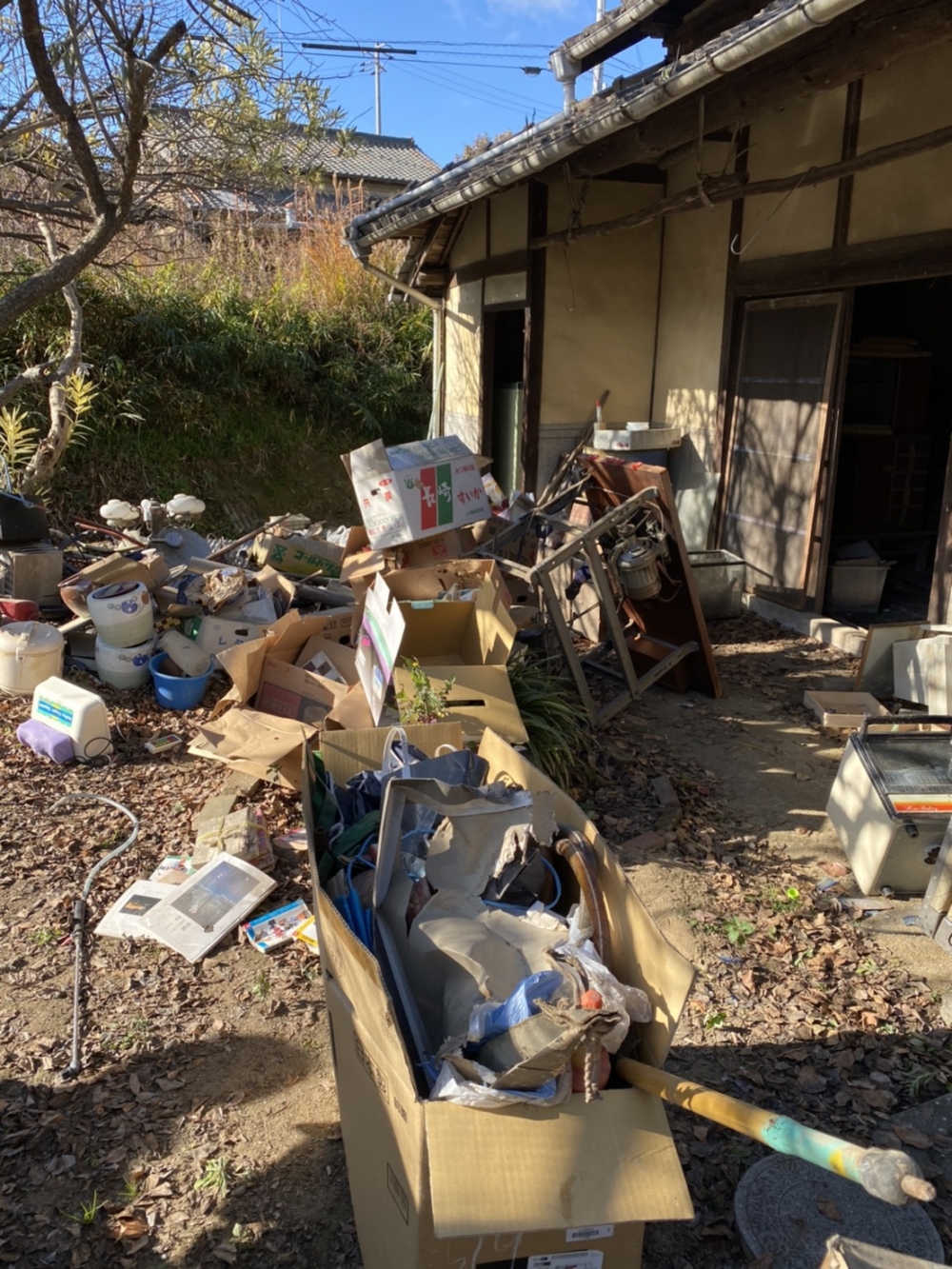 納屋のゴミ回収！【粗大ゴミ】｜やくだち隊